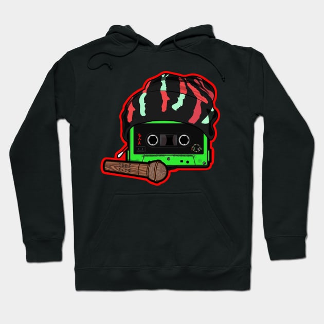 Cassette Hoodie by more juice records